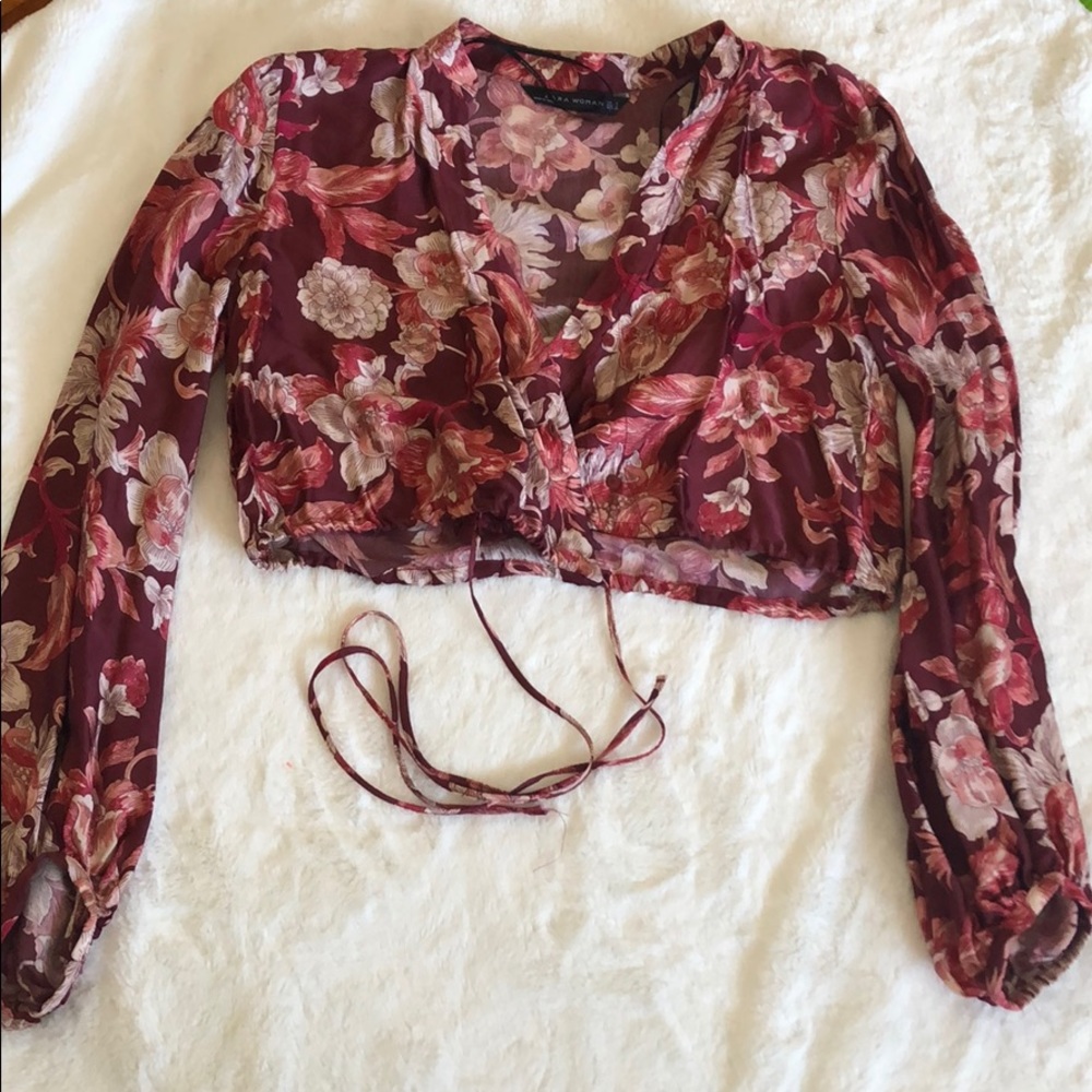 Crop blouse